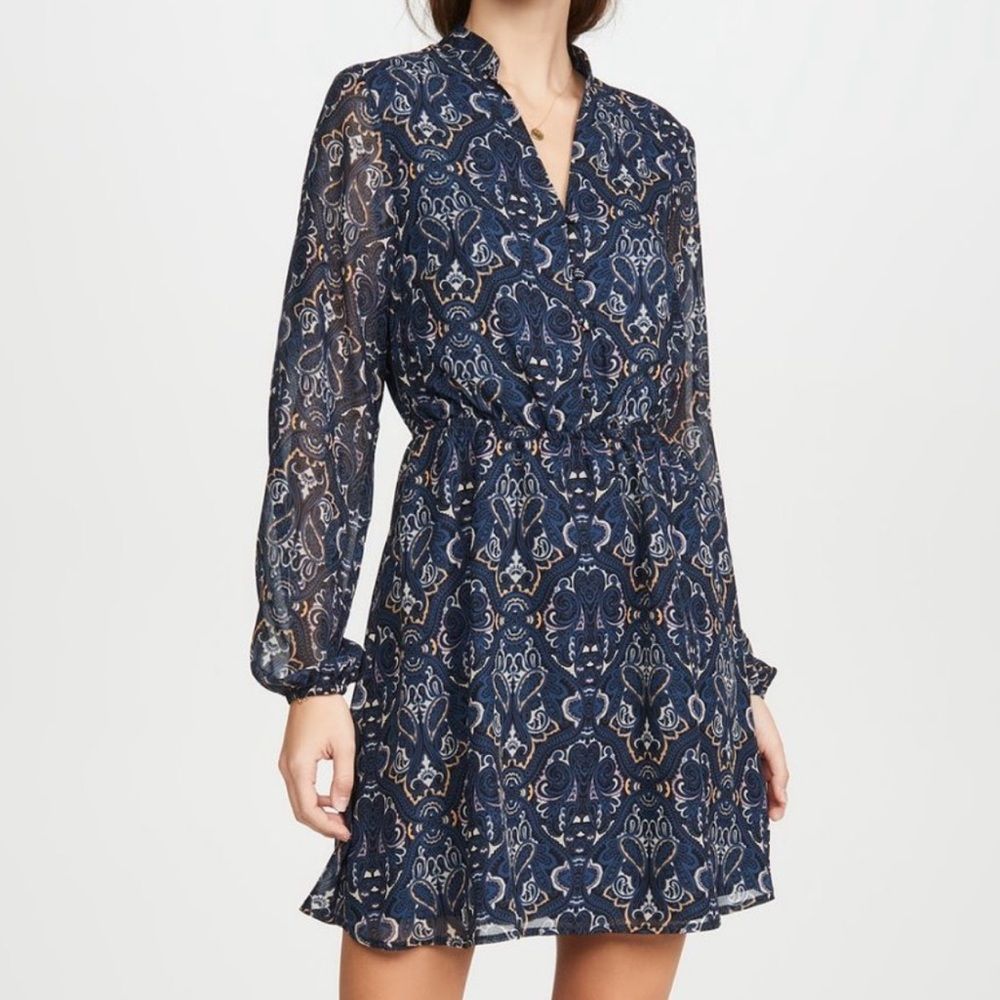 Cupcakes And Cashmere Rocky Teal Color Dress